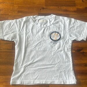 Abercrombie Kids White Short Sleeve Tee